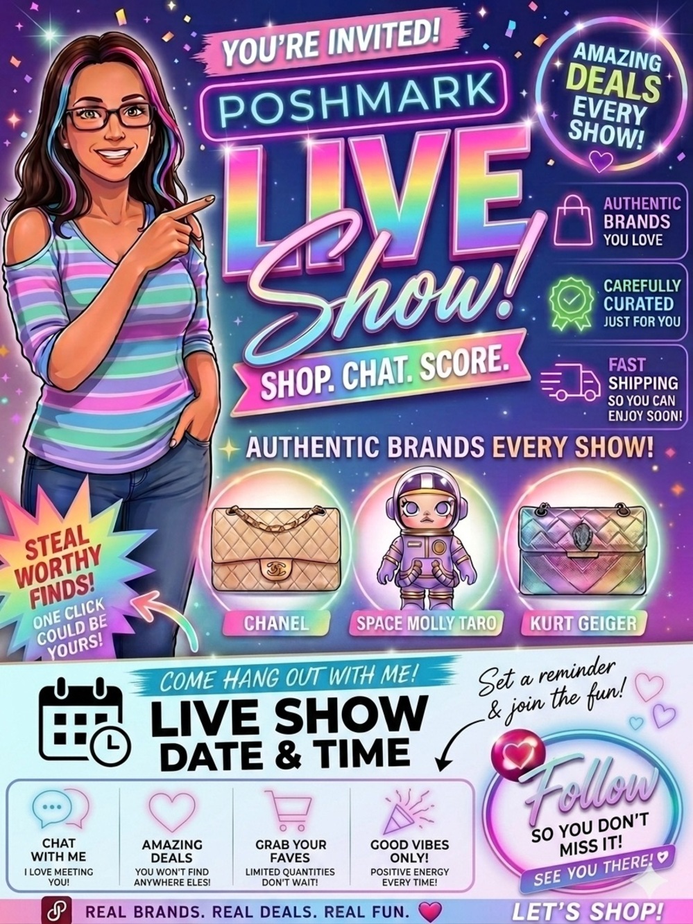 💜 Going Live Notice 💜